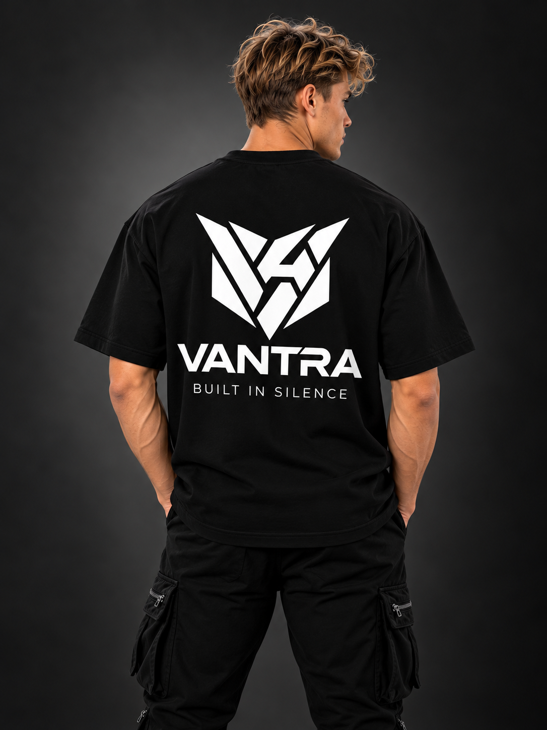 VANTRA HEAVY FIT — Oversized Heavyweight Streetwear T-Shirt VANTRA