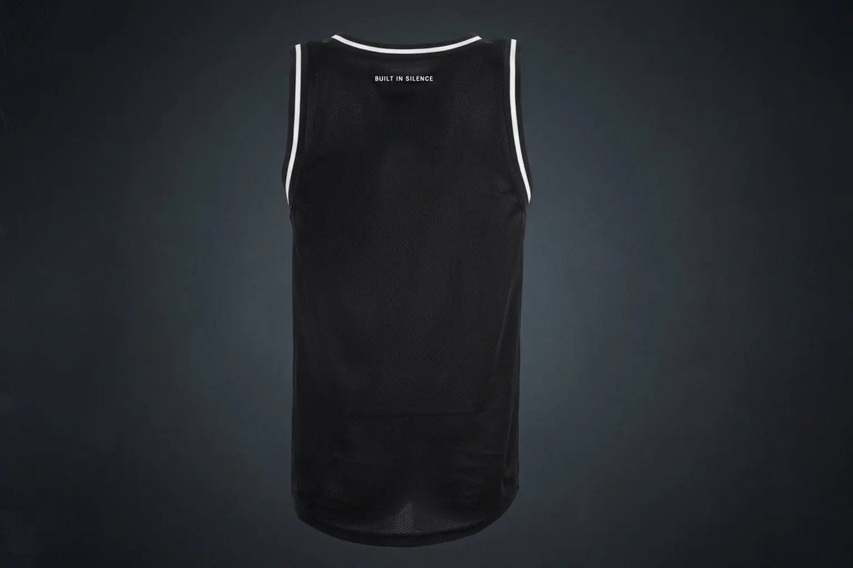 VANTRA ENDLESS SUMMER black streetwear tank top back detail