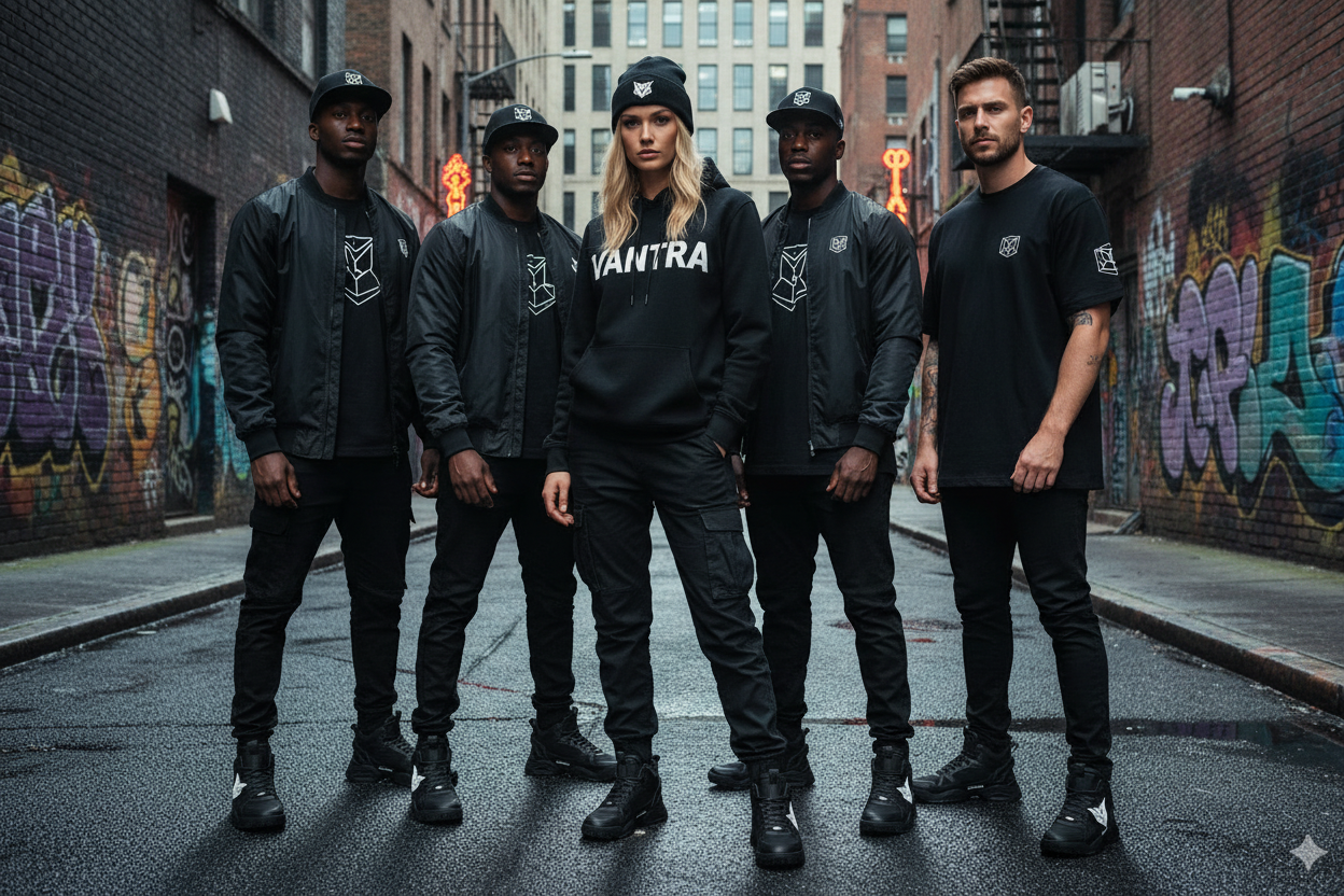Groupe VANTRA Streetwear complet