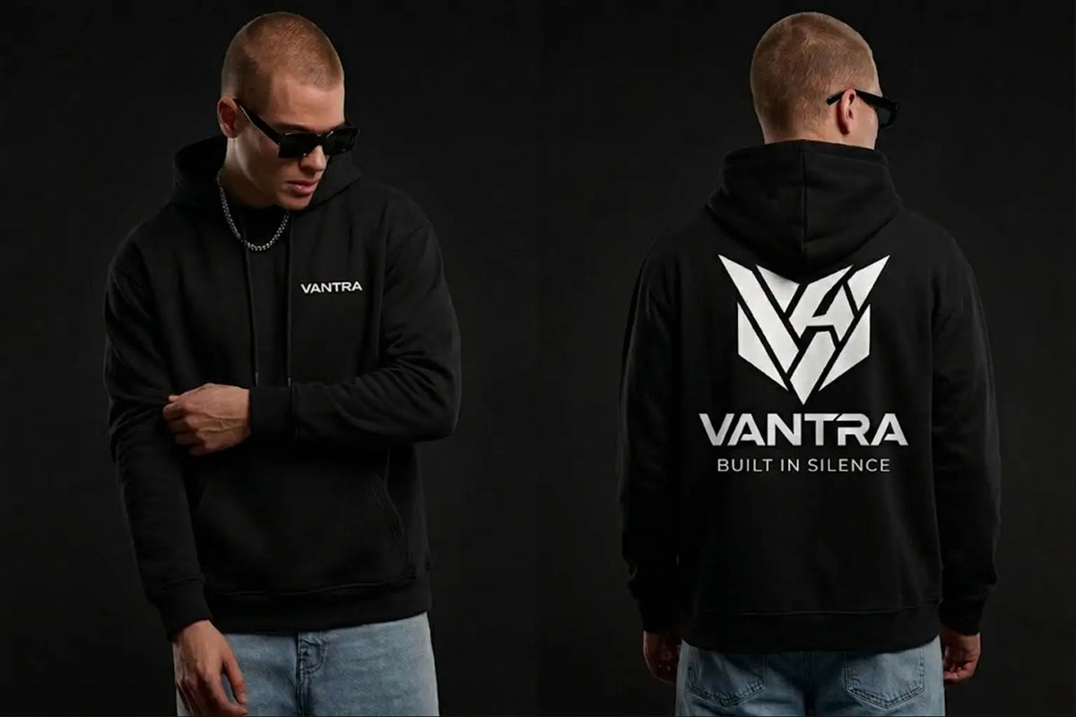 VANTRA NO RULES hoodie back view